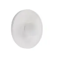 Lindby - Nielson vägglampa Ø 28 cm vit gips