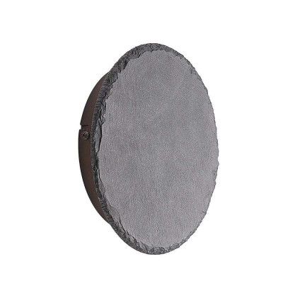 Lindby - Peetu Round LED Vägglampa Black