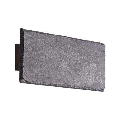 Lindby - Peetu Square LED Vägglampa Black