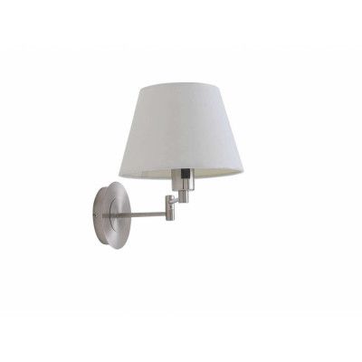 Lindby - Pola Vägglampa Cream/Matt Nickel