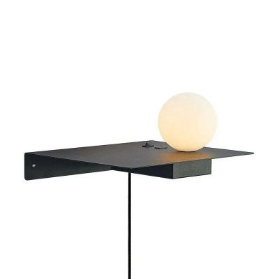 Lindby - Pumari Right Vägglampa Black