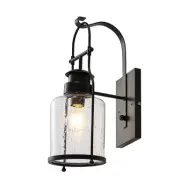 Lindby - Rozalie Vägglampa Clear/Black