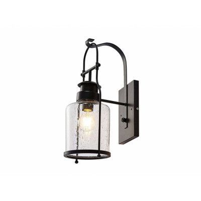 Lindby - Rozalie Vägglampa Clear/Black