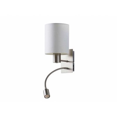 Lindby - Shajan Vägglampa Nickel/White