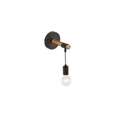 Lindby - Sibillia Vägglampa Brown/Black