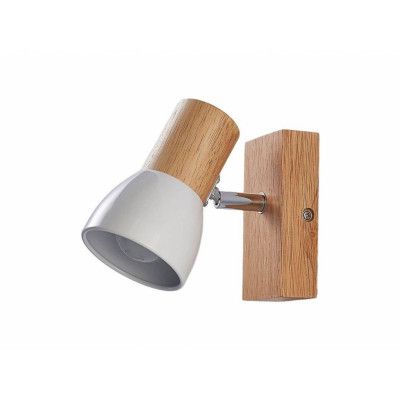 Lindby - Thorin Vägglampa Light Wood/White