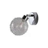 Lindby - Ticino Vägglampa Silver/Chrome