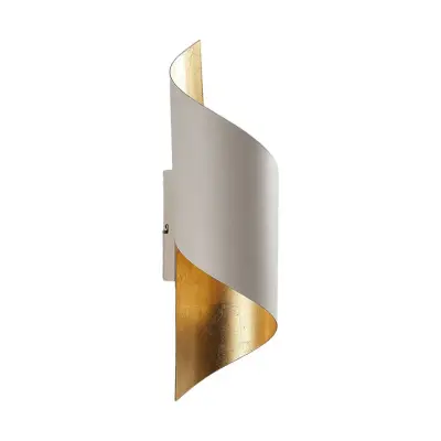 Lindby - Vanni Vägglampa White/Gold
