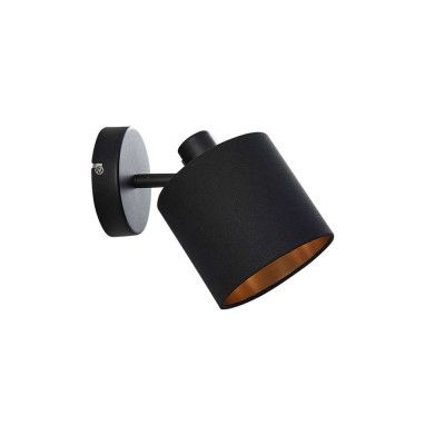 Lindby - Vasilia Vägglampa Black/Gold Lindby