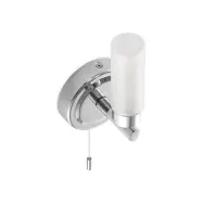 Lindby - Vinza Vägglampa Chrome/Opal