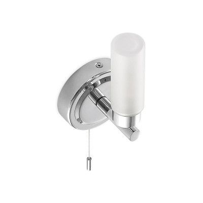 Lindby - Vinza Vägglampa Chrome/Opal