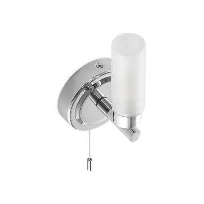 Lindby - Vinza Vägglampa Chrome/Opal