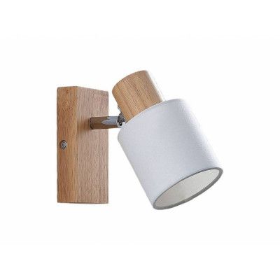 Lindby - Wanessa Vägglampa Light Wood/White
