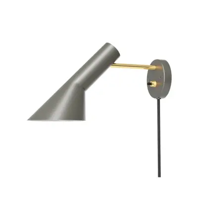 Louis Poulsen - AJ Vägglampa Brass/Warm Grey