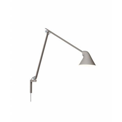 Louis Poulsen - NJP Vägglampalampa Lang Ljusgrå