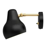 Louis Poulsen - VL38 Vägglampa Svart