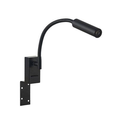Lucande - Anaella LED Vägglampa D55 Black