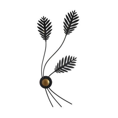 Lucande - Aparas Vägglampa Black/Gold