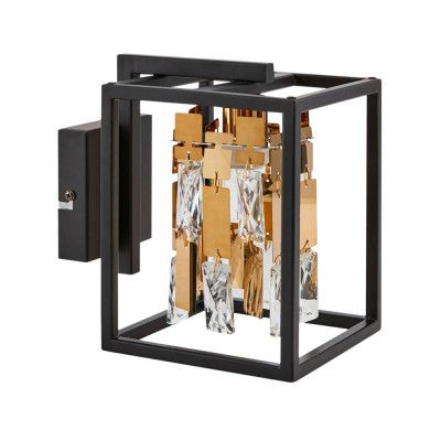 Lucande - Arcan Vägglampa Guld/Svart