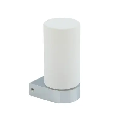 Lucande - Basolo Vägglampa H17,2 IP44 Krom