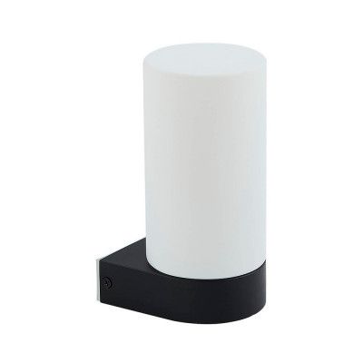 Lucande - Basolo Vägglampa H17,2 IP44 Svart