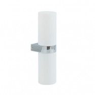 Lucande - Basolo Vägglampa H31,5 IP44 Krom