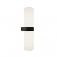 Lucande - Basolo Vägglampa H31,5 IP44 Svart
