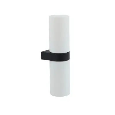 Lucande - Basolo Vägglampa H31,5 IP44 Svart