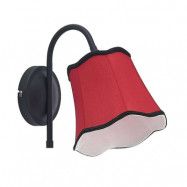 Lucande - Binta Vägglampa Silver Rust