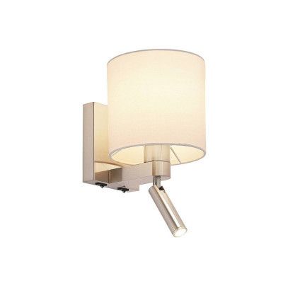 Lucande - Brinja Vägglampa White/Chrome