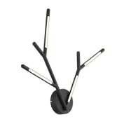 Lucande - Cuerno LED Vägglampa Black