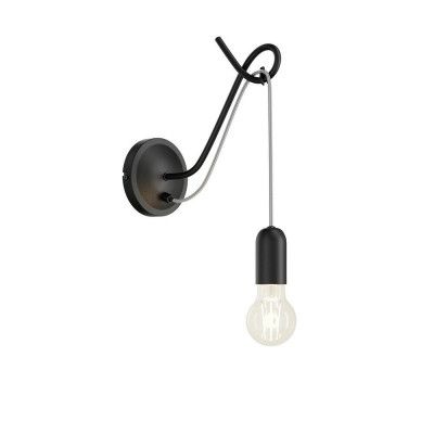Lucande - Jorna Vägglampa Black/Grey Lucande