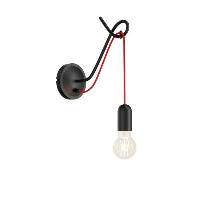 Lucande - Jorna Vägglampa Black/Red