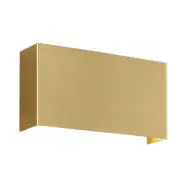 Quitani - Maja Vägglampa L22 Matt BrassLucande