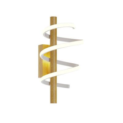 Lucande - Milora LED Vägglampa H40 Oak Lucande