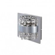 Lucande - Neelie LED Vägglampa Chrome