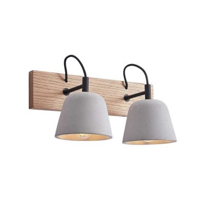 Lucande - Otavis 2 Vägglampa Concrete