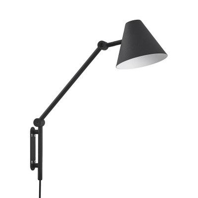 Lucande - Phina Vägglampa D50,7 Black