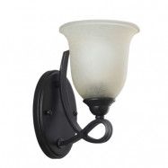 Lucande - Trisha Up Vägglampa Black Chocolate