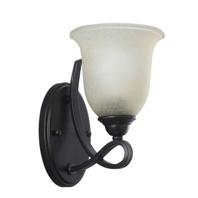 Lucande - Trisha Up Vägglampa Black Chocolate