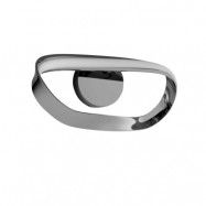 Lucande - Xalia LED Vägglampa Chrome