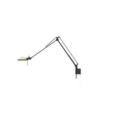 Luceplan - Berenice Vägglampa 30x30 Grön Glas/Svart