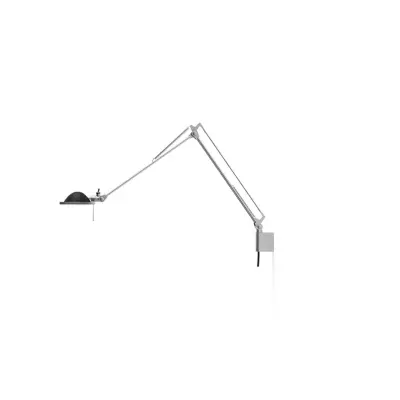 Luceplan - Berenice Vägglampa 30x30 Svart Metall/Alu