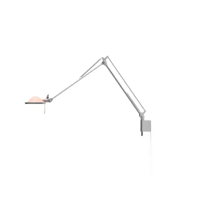 Luceplan - Berenice Vägglampa 30x30 Pink Glas/Alu