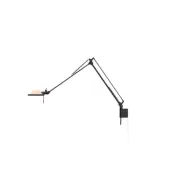 Luceplan - Berenice vägglampa 30x30 rosa glas/svart