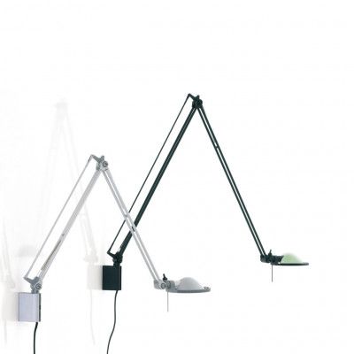 Luceplan - Berenice Vägglampa 45x45 Svart Metall/Alu