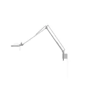 Luceplan - Berenice Vägglampa 45x45 Vit Glas/Alu