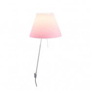 Luceplan Costanza D13 a.i.f vägglampa edgy pink