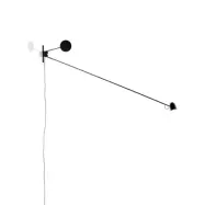 Luceplan - Counterbalance Vägglampa Svart