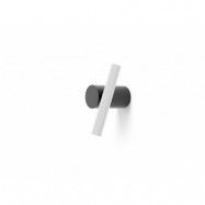 Luceplan - Doi Vägglampa 2700K Black/Ribbed White